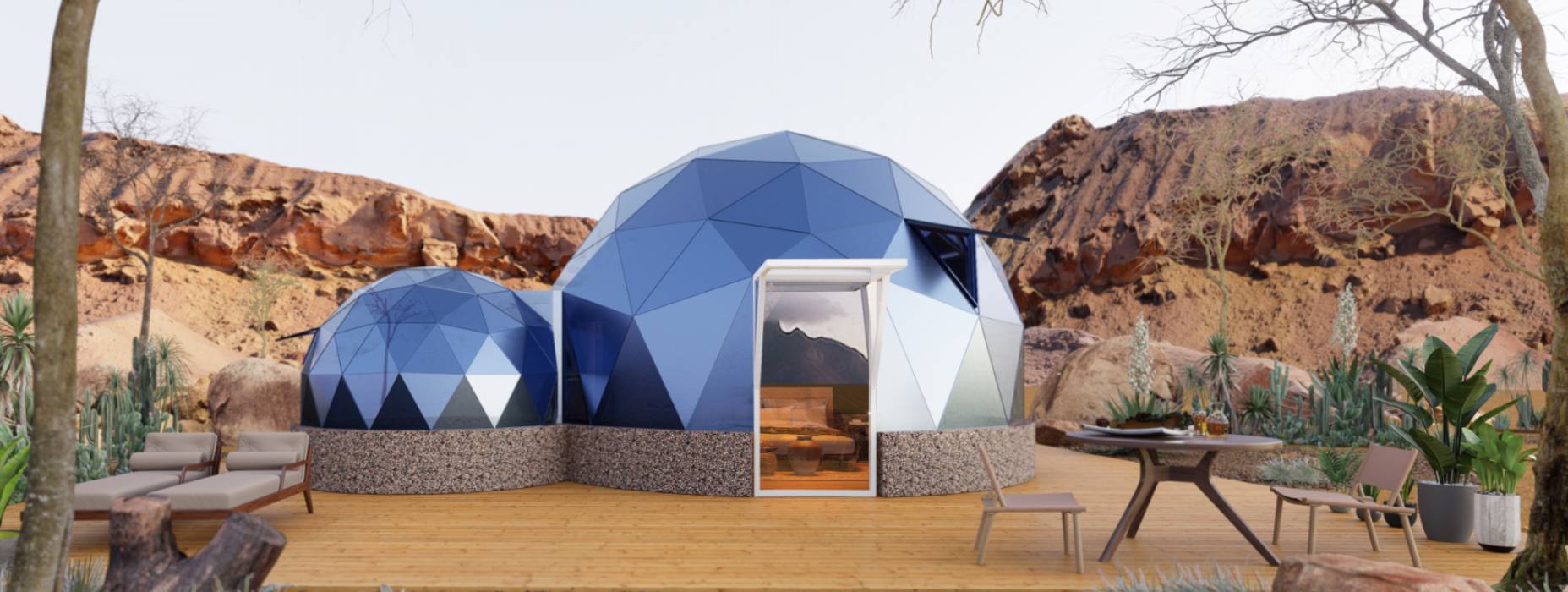 南昌球形智能光伏玻璃星空房